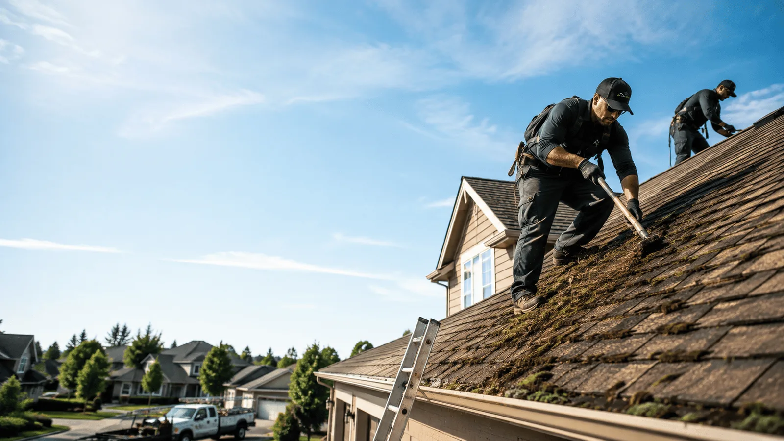 Roof Moss Removal in Mojave, CA near me
